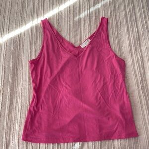 Hot pink tank